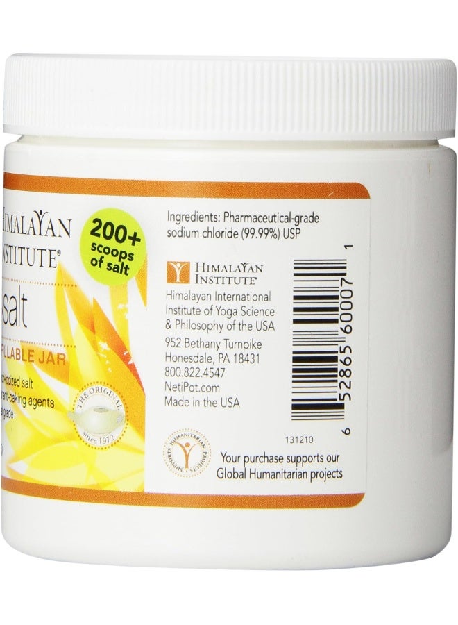 Himalayan Chandra Neti Salt - 12 oz Eco Refillable Jar - Image 4